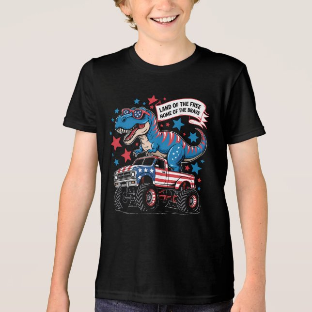 Camiseta Infantil Patriótica (Frente)