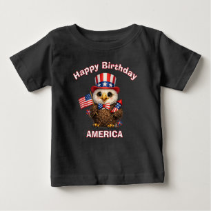 Camiseta infantil patriótica Águia (4e)
