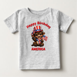 Camiseta infantil patriótica de Buffalo (5ak)