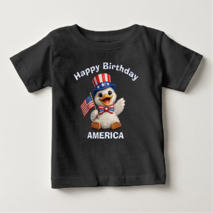 Camiseta Infantil Patriótica de Pelicano (4j)