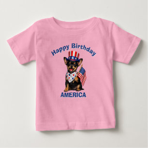 Camiseta Infantil Patriótica Krysarik (2s)