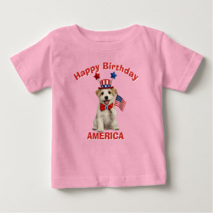 Camiseta Infantil Patriótica Lucas Terrier (2x)