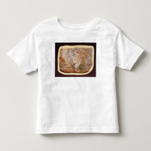 Camiseta Infantil Peitoral do rei e de um cortesão de Tikal