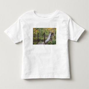 Camiseta Infantil Pequena ponte pendente, Patrimônio Nacional do Car