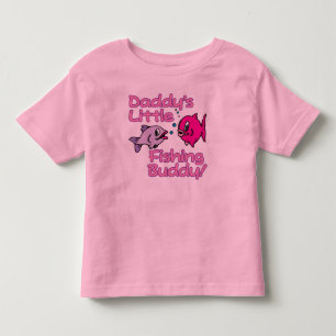 Camiseta Infantil PEQUENO AMIGO DE PESCA pai!