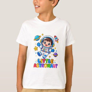 Camiseta Infantil Pequeno Astronauta – Explorar Es
