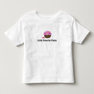Camiseta Infantil Pequeno Cupcake de Calças Pequenas