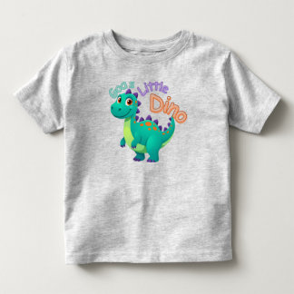 Camiseta Infantil Pequeno Dino de Deus