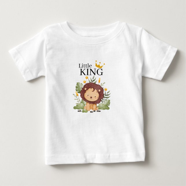 Camiseta Infantil Pequeno Rei (Frente)