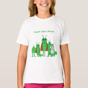 Camiseta Infantil Personagem Super Alien