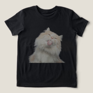 Camiseta Infantil Personalizada com Foto de Gato E