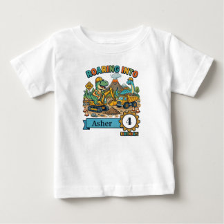 Camiseta Infantil Personalizada de Aniversário de