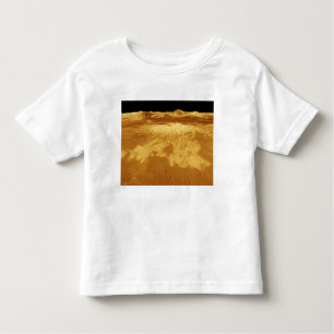 Camiseta Infantil Perspectiva 3D de Mons de Sapas em Vênus