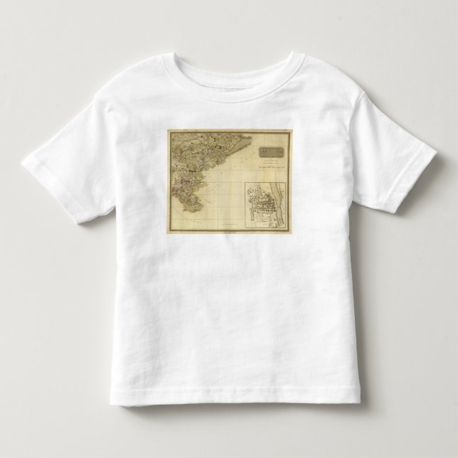 Camiseta Infantil Perthshire do sudeste (Frente)