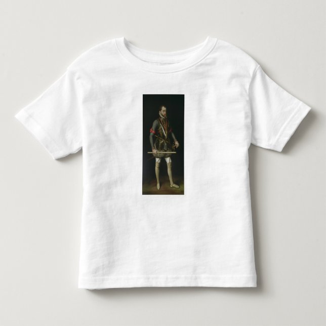 Camiseta Infantil Philip II da espanha (Frente)