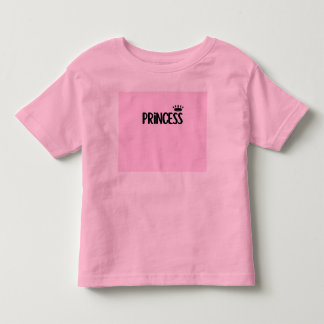 Camiseta Infantil Pink Princess com Coroa | Fofa 