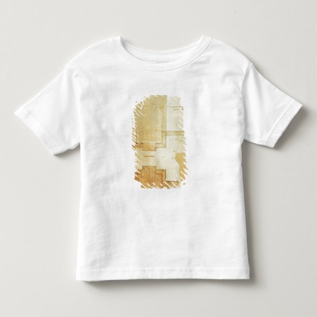 Camiseta Infantil Plano do cilindro da cúpula da igreja (Frente)