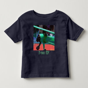 Camiseta Infantil Plano Modelo Colorido