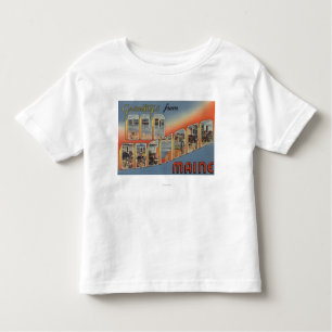 Camiseta Infantil Pomar velho, Maine - grandes cenas da letra