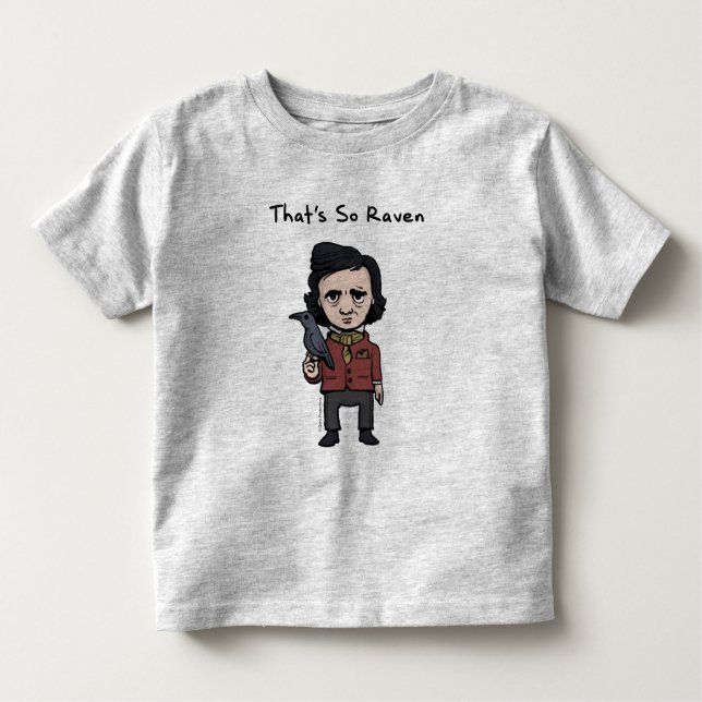 Camiseta Infantil Ponto de entrada novo de Edgar Allen das legendas (Frente)