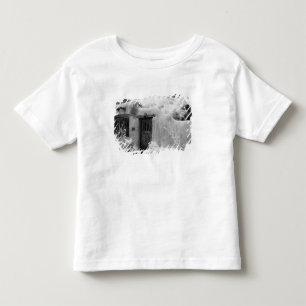 Camiseta Infantil Porta típica de adobe e entrada em Santa Fe, Novo