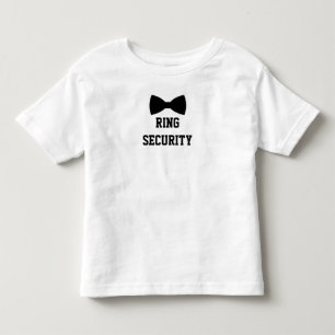 Camiseta Infantil Portador de anel da segurança do anel