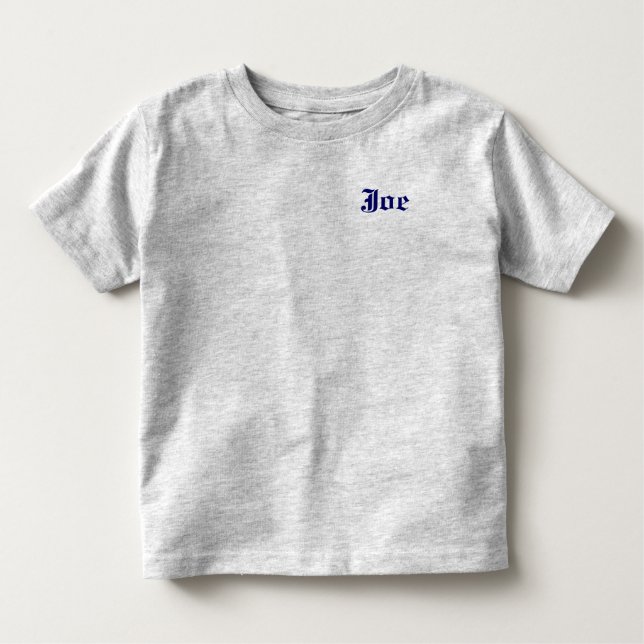 Camiseta Infantil portador de anel - Personalizado (Frente)
