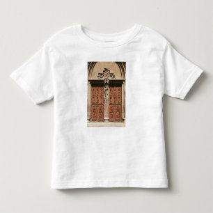 Camiseta Infantil Portal principal da catedral do Santo-Sauveur