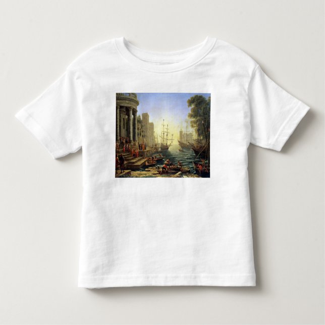 Camiseta Infantil Porto com o embarque de St Ursula (Frente)