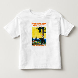 Camiseta Infantil Poster de Promotinal do lago Huntington