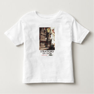 Camiseta Infantil Poster do trilho da casa da pensão e do Harvard de