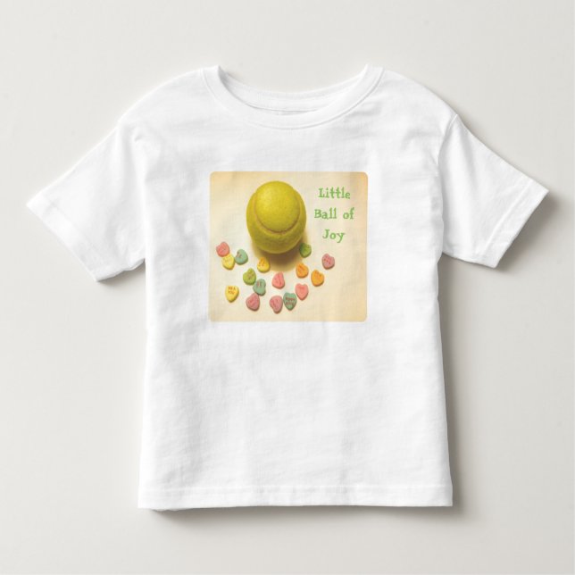 Camiseta Infantil Pouca bola da alegria (Frente)