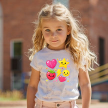 Camiseta Infantil Power Pals™ Icon Mix – Estrelas 