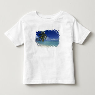 Camiseta Infantil Praia de Matira na ilha de Bora Bora,