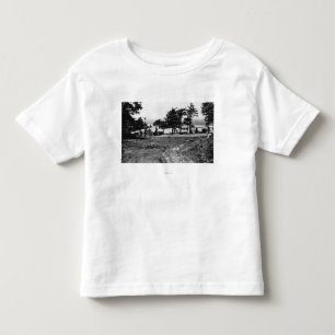 Camiseta Infantil Praia do canhão, oceano das casas de campo do