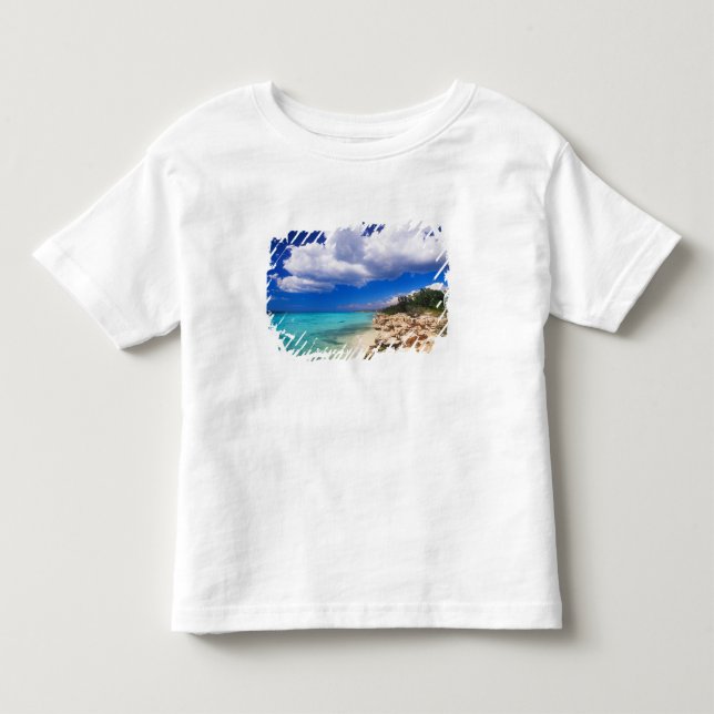 Camiseta Infantil Praias, Barcelona, República Dominicana, 2 (Frente)