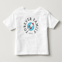 Presente para crianças da família Retro Rocketship