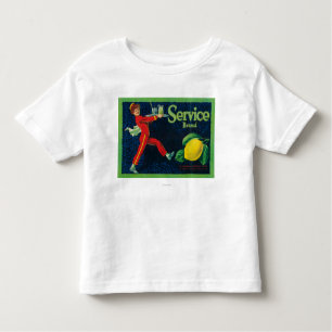 Camiseta Infantil Preste serviços de manutenção ao limão LabelLa