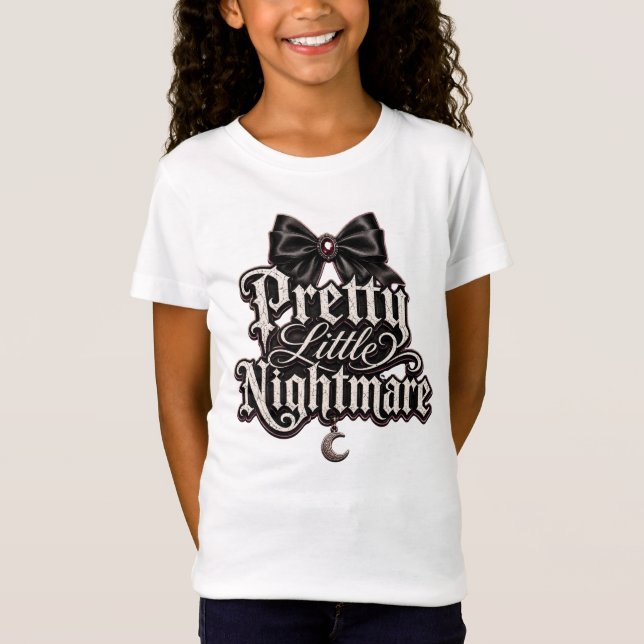 Camiseta Infantil Pretty Little Nightmare (Frente)