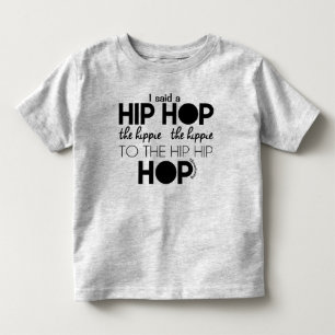 Camiseta Infantil primavera de páscoa hippity hip hop 