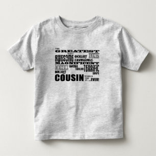 Camiseta Infantil Primos à moda modernos & do divertimento: O grand