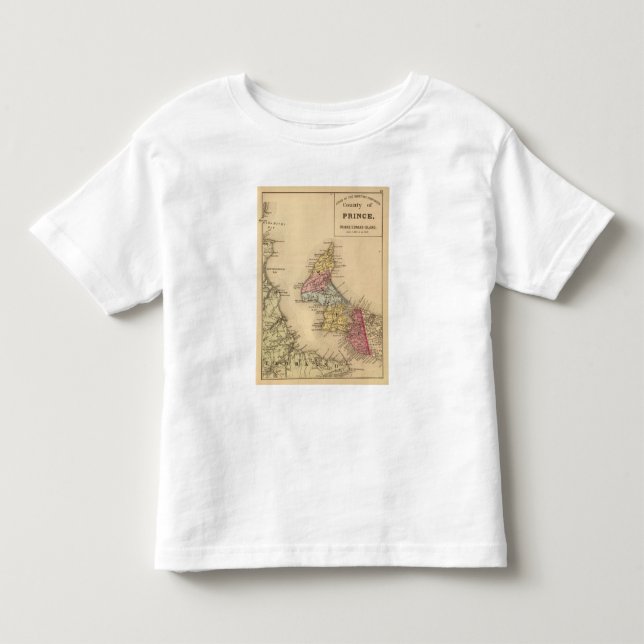 Camiseta Infantil Prince Co, PEI (Frente)