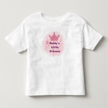 Camiseta infantil Princesa do Papai