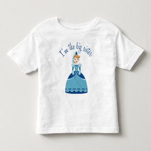 Camiseta Infantil Princesa Irmã Maior