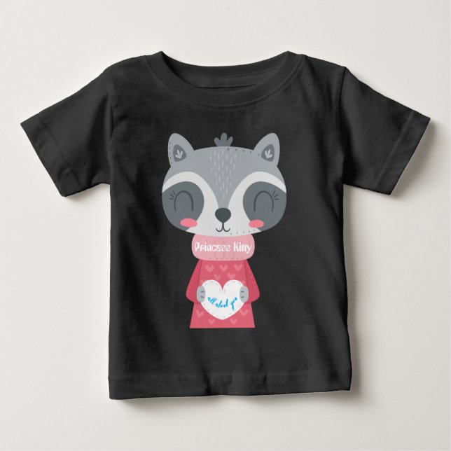 Camiseta Infantil Princesa Kitty (Frente)