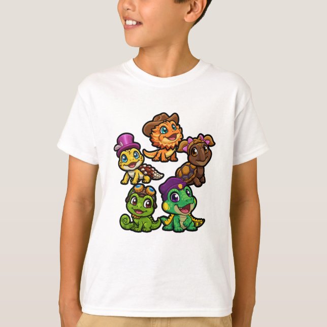 Camiseta Infantil PSF | Reptile (Frente)