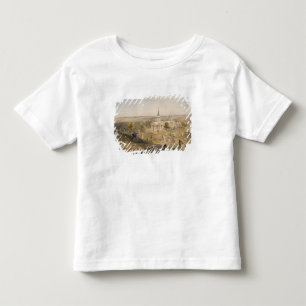 Camiseta Infantil Quarantine o cemitério e a igreja, placa 'do SE