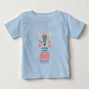 Camiseta Infantil Queen Bunny