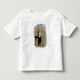 Camiseta Infantil Quênia: Parque Nacional de Amboseli, elefante masc