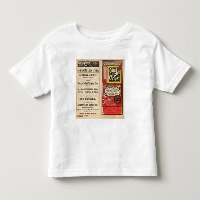 Camiseta Infantil Rainha e rota crescente (Frente)